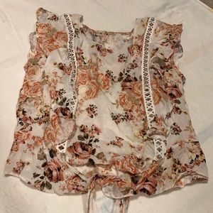 Made in Brazil 100% viscose, lace and pearls f & b